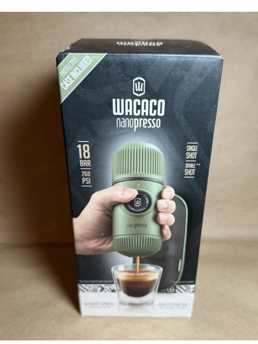 WACACO Nanopresso Portable Espresso Maker New